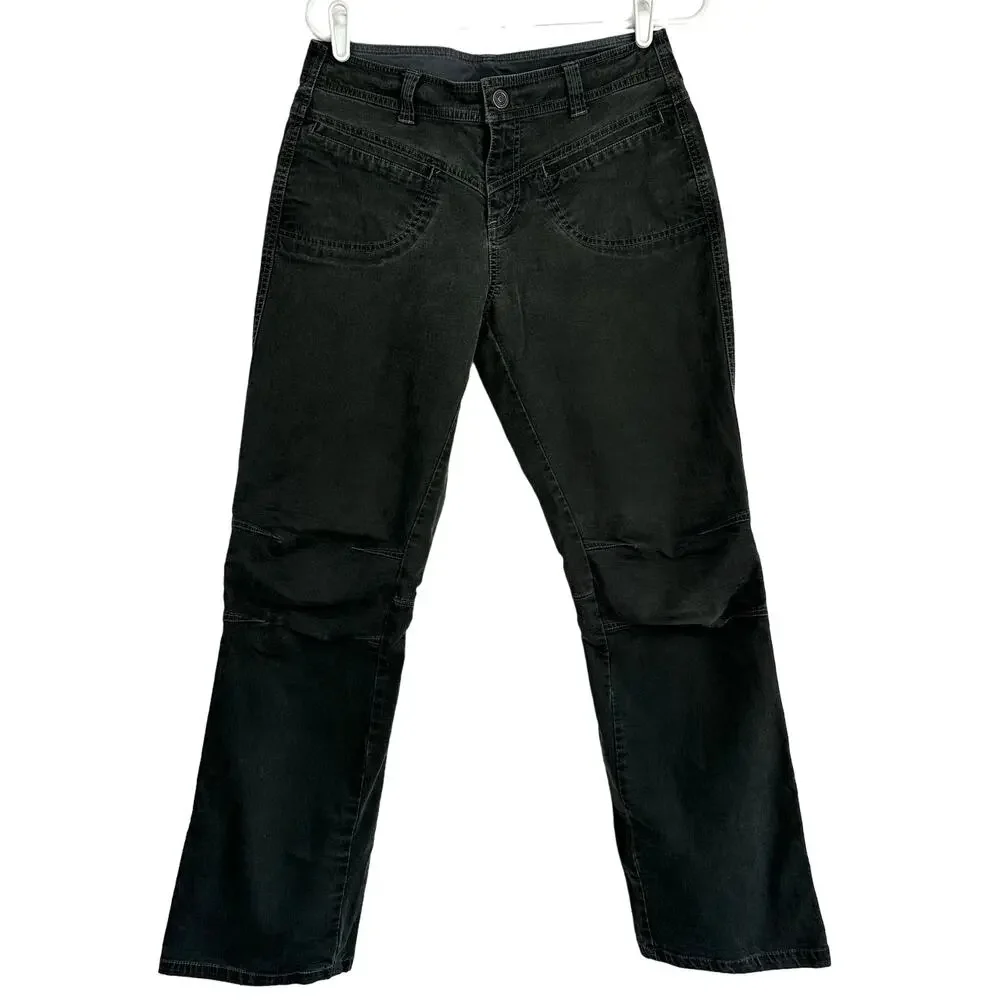 Kuhl Woman's Pants Cottong Dark Gray Size 8 Gorpcore Hiking